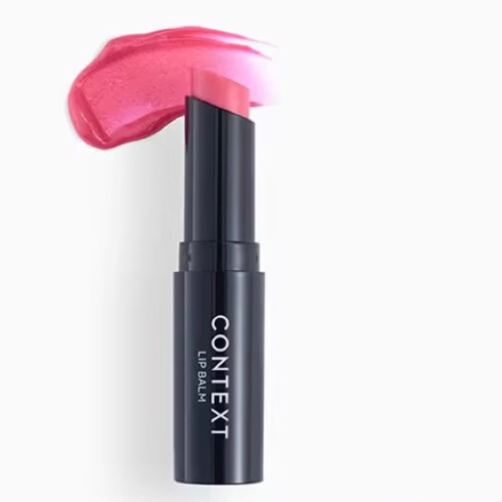 💋NIB💋CONTEXT Lip Balm in Midnight Kiss-a Pinky Peach shade